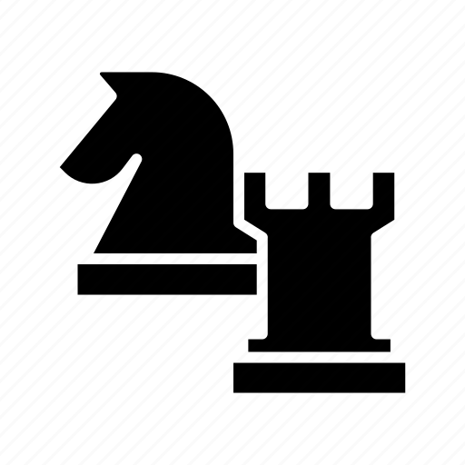 Horse, knight, chess, rook icon - Download on Iconfinder