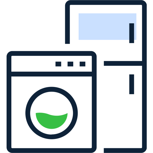 Electronics, appliance, devices, hardware, machine, washing, technology icon - Free download