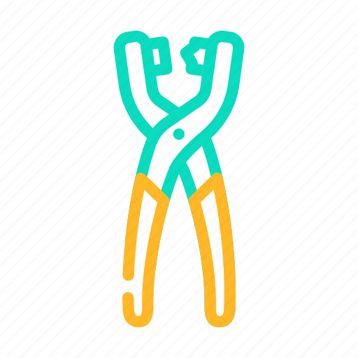Eyelet, pliers, equipment, tool, repair, industry icon - Download on Iconfinder