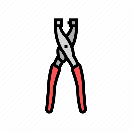 Eyelet, pliers, equipment, tool, repair, work icon - Download on Iconfinder