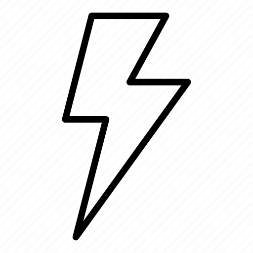 Bolt, business, light, lighting, lightning, logo, silhouette icon - Download on Iconfinder