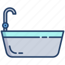 bath, tub