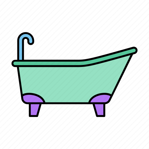 Bathroom, bathtub, hygiene, jacuzzi tub, shower tub, washroom icon - Download on Iconfinder