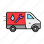 plumbing, plumbing vehicle, repairing car, service van, wrench vehicle 