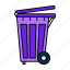 bin, dustbin, garbage, recycle, trash, waste 