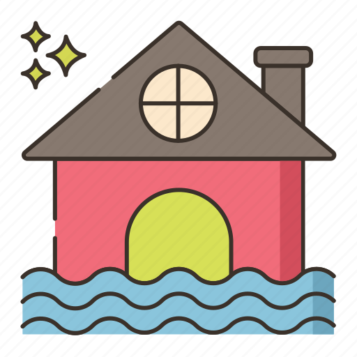 Flood, home, plumbing, water icon - Download on Iconfinder