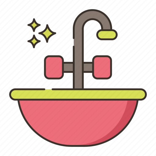Plumbing, sink, tap, water icon - Download on Iconfinder