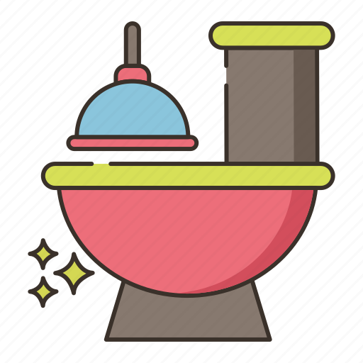Plumbing, toilet, unclogging icon - Download on Iconfinder