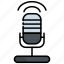 podcast, microphone, audio, broadcast, sound, mic, communication 