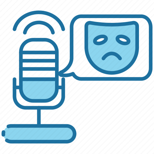 Drama, mask, broadcasting, mic, audio, microphone, podcast icon - Download on Iconfinder