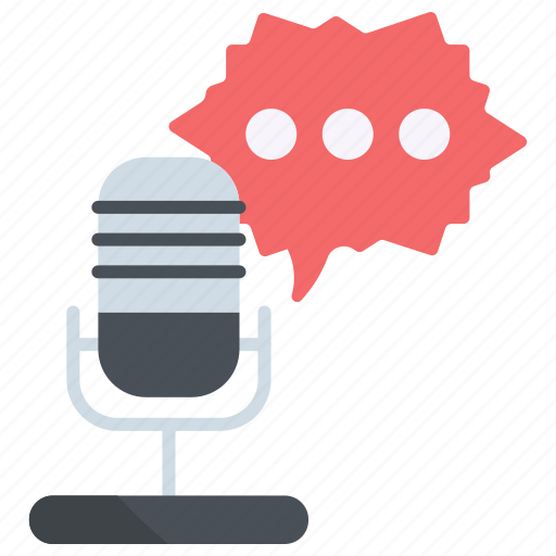 Podcast, broadcast, mic, broadcasting, audio, microphone icon - Download on Iconfinder