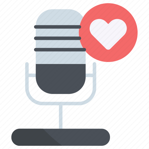 Like, mic, communication, audio, microphone, podcast icon - Download on Iconfinder