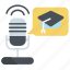education, study, broadcasting, audio, microphone, podcast 