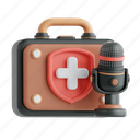 healthcare, podcast, microphone, medical, audio podcast 