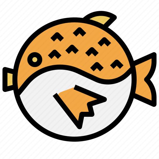 Globefish, animal, kingdom, wildlife, dangerous, poison icon - Download on Iconfinder