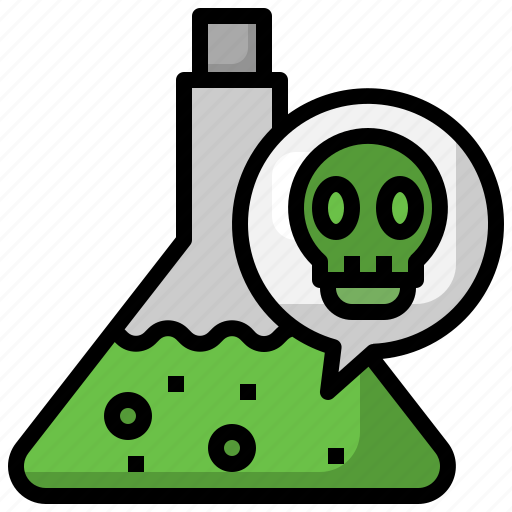 Poison, venom, flask, dangerous, liquid icon - Download on Iconfinder