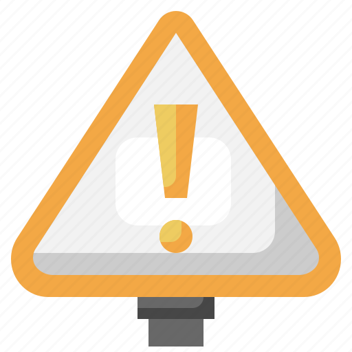 Alert, danger, beware, signaling, warning icon - Download on Iconfinder