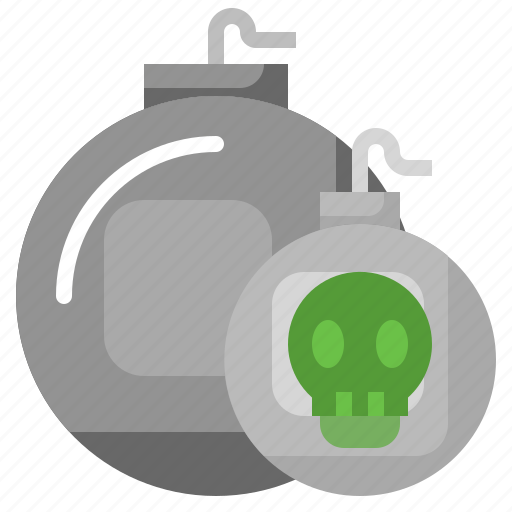 Bomb, skull, explosion, explosive, death icon - Download on Iconfinder