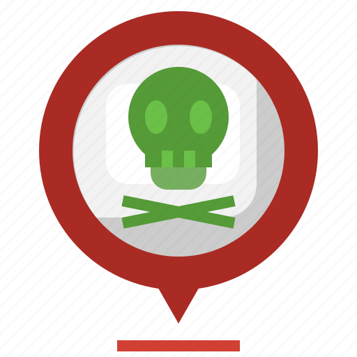 Location, crime, scene, map, pointer, placeholder, death icon - Download on Iconfinder