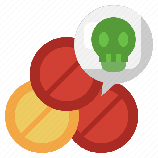 Pill, risk, medication, pharmacy, signaling icon - Download on Iconfinder