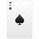 card, play, poker, seven, 7