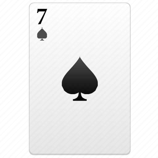 Card, play, poker, seven, 7 icon - Download on Iconfinder