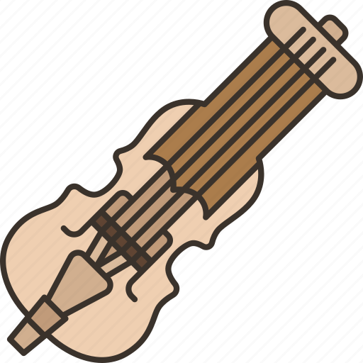 Suka, fiddle, folk, string, instrument icon - Download on Iconfinder