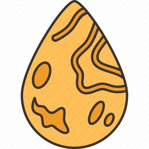 Amber, baltic, resin, rock, natural icon - Download on Iconfinder