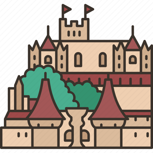 Malbork, castle, teutonic, heritage, poland icon - Download on Iconfinder