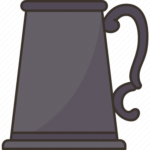 Tankard, ale, beer, alcohol, drink icon - Download on Iconfinder