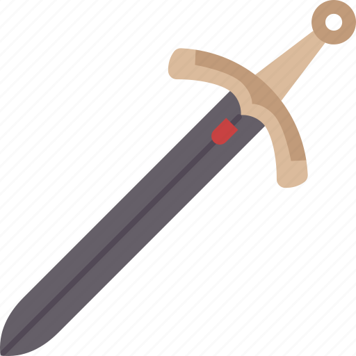 Sword, medieval, blade, knight, warrior icon - Download on Iconfinder