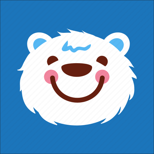 Bear, face, happy, smile icon - Download on Iconfinder