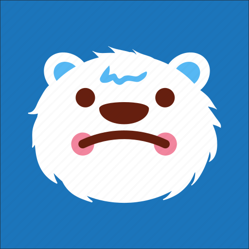 Bear, disatisfy, face, sad icon - Download on Iconfinder