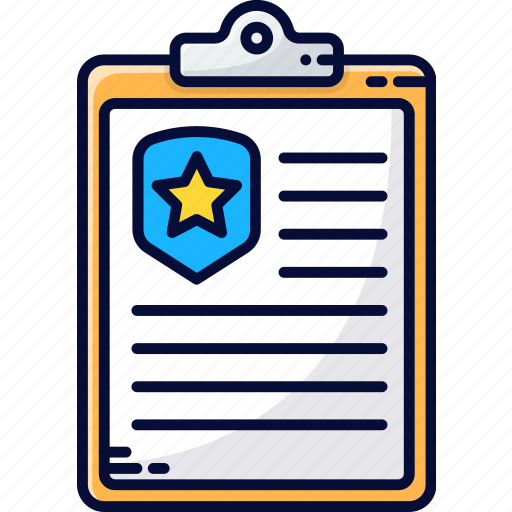 Case, clipboard, police, profile, notes icon - Download on Iconfinder