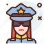 cop, female, order, law, protect 