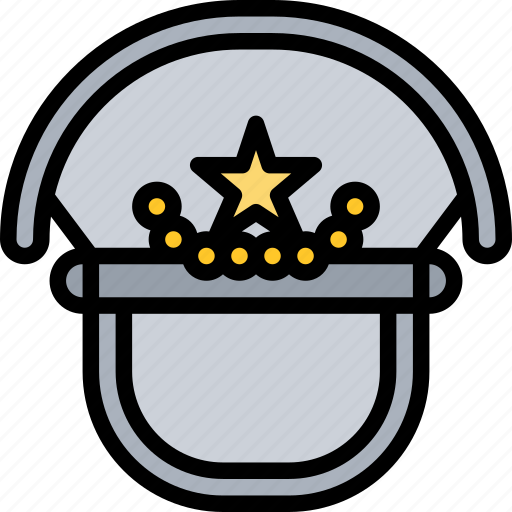 Police, cap, officer, authority, enforcement icon - Download on Iconfinder