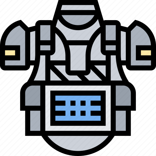Vest, bulletproof, protection, armor, suit icon - Download on Iconfinder