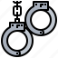arrest, handcuffs, jail, policeman, prision, security 