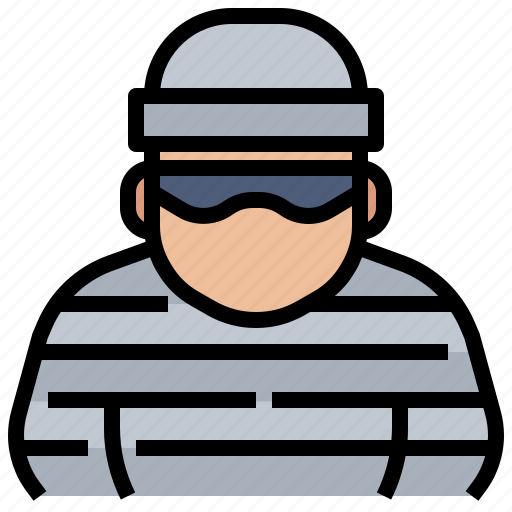 Criminal, imprisoned, jail, jailhouse, prison, prisoner, security icon - Download on Iconfinder