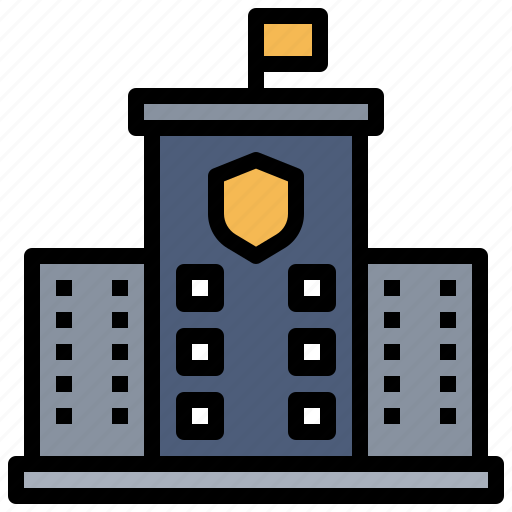 Buildings, jail, police, prison, security, station icon - Download on Iconfinder