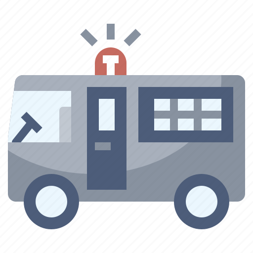 Automobile, car, emergency, police, security, transport, vehicle icon - Download on Iconfinder
