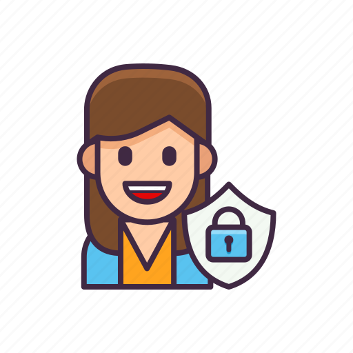 Person, confidential, woman icon - Download on Iconfinder