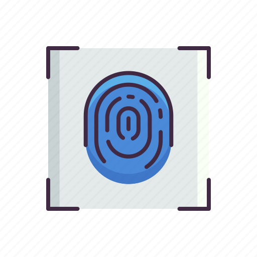 Fingerprint, scan, evidence icon - Download on Iconfinder