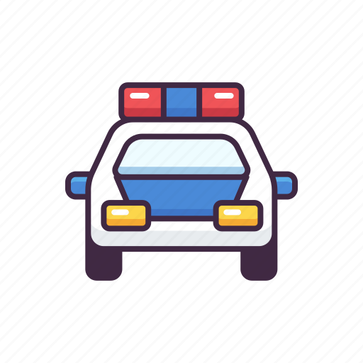 Police, car, highway icon - Download on Iconfinder