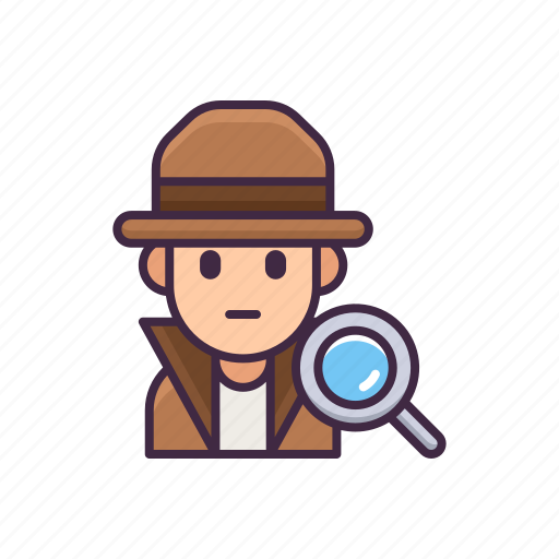 Man, detective, male icon - Download on Iconfinder
