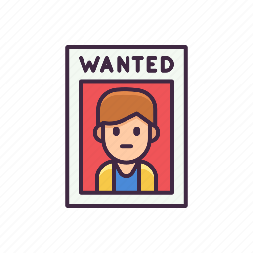 Most, wanted, poster icon - Download on Iconfinder