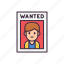 most, wanted, poster 