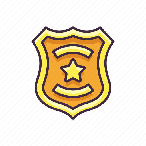 Badge, police, award icon - Download on Iconfinder