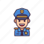 police, policeman, man 
