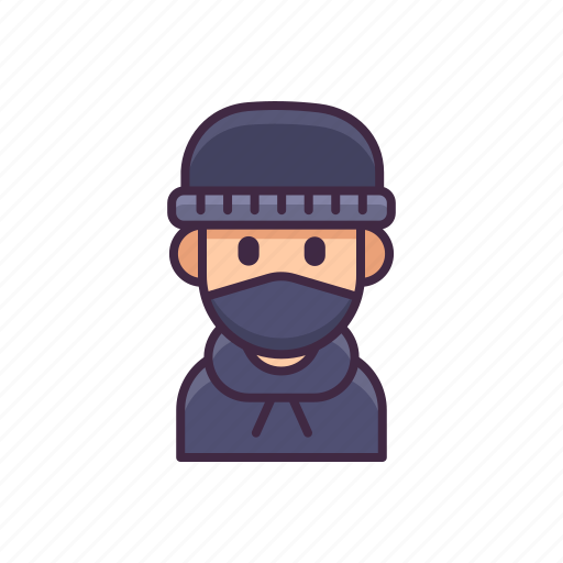 Robber, criminal, thief icon - Download on Iconfinder